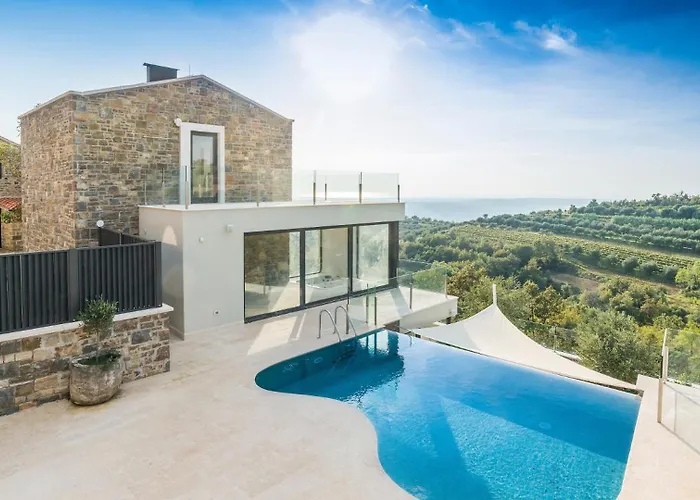 Beautiful Monte With Pool Villa Momjan