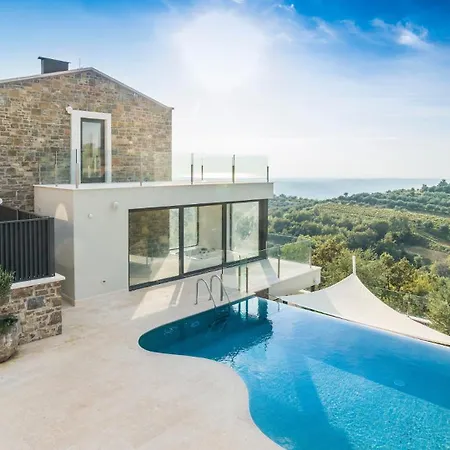 Beautiful Monte With Pool Villa Momjan
